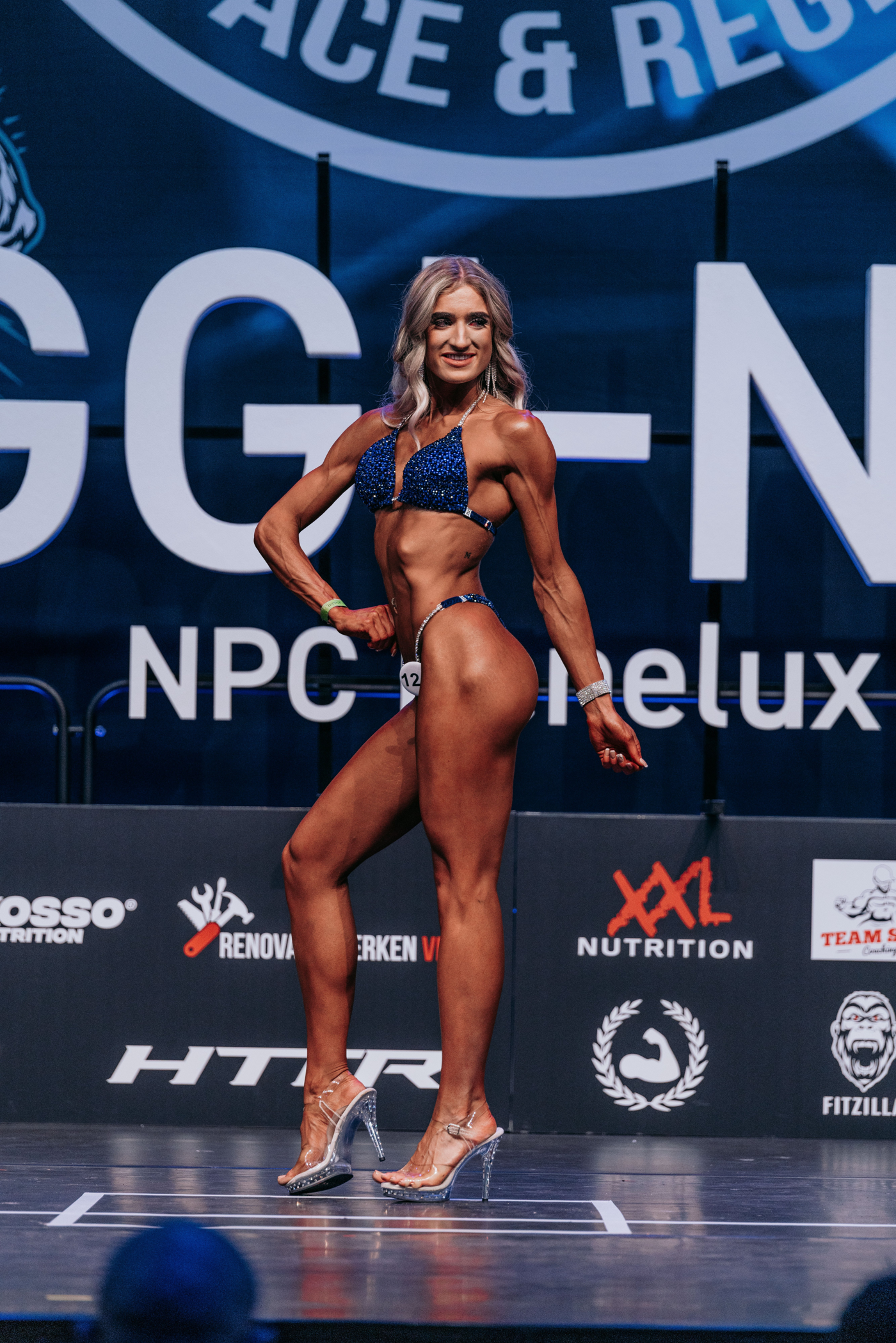 Babet op het podium